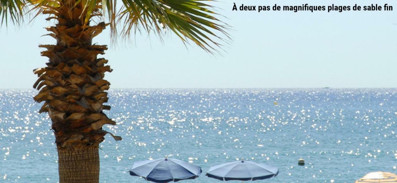 Hotel Sable Et Soleil - Port, Plage Et Jacuzzi Prive Fréjus Zewnętrze zdjęcie